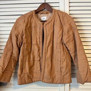 Wilfred Linen Quilted coat